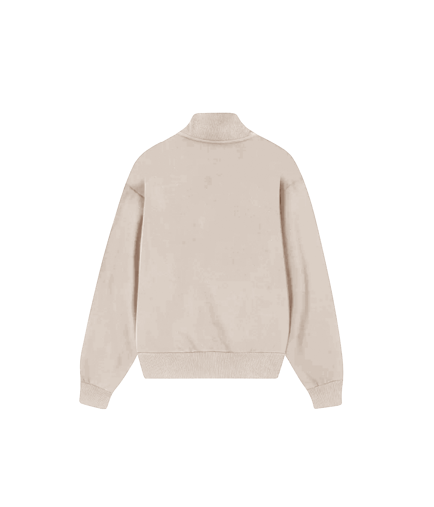 QUARTER ZIP BEIGE