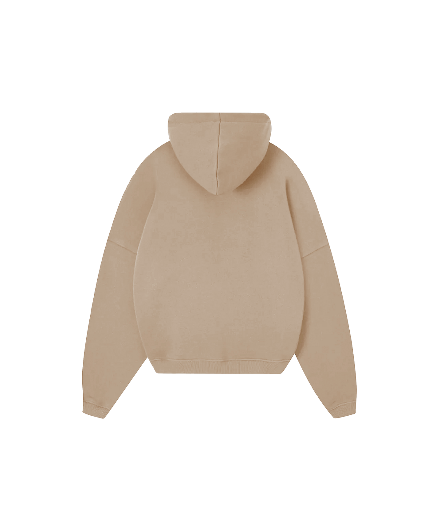 SUDADERA BORDADA BEIGE